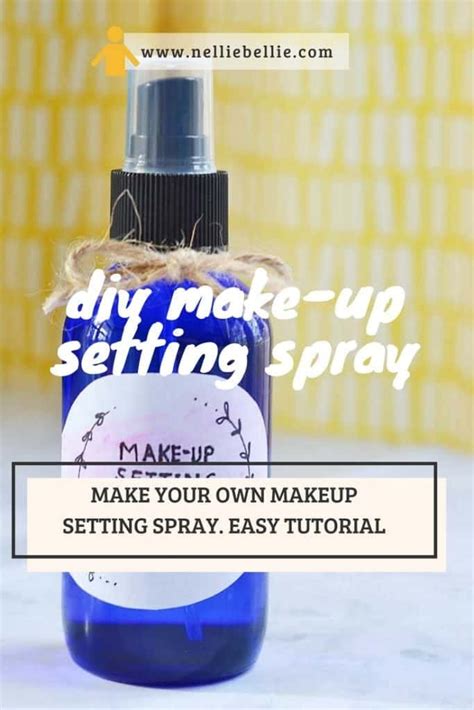 Diy Makeup Setting Spray 3 Ingredients