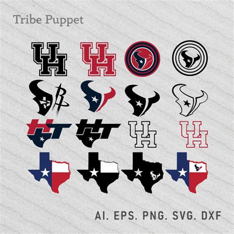 Houston Texans Logo Vector set - MasterBundles