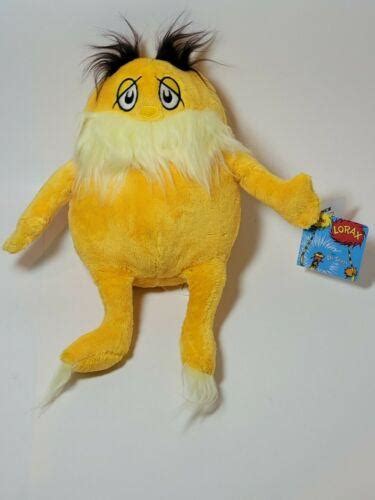 Plush Dr Seuss The Lorax 15" Plush New WITH TAGS | #3923877934