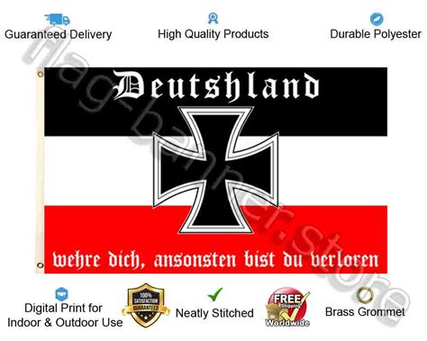 Deutsches Reich 3x5ft Flag Banner Hissfahne Fahne Flagge Deutschland