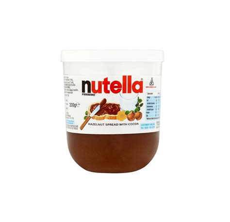 Nutella Hazelnut Spread With Cocoa 200g Gopi