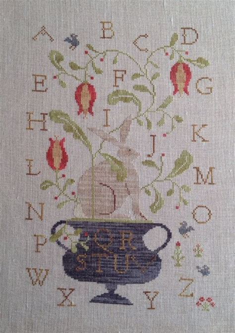 Gallery Ru Three Tulips Canon Primitive Cross Stitch