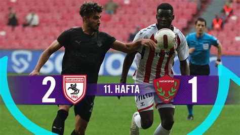 Y Lport Samsunspor Ataka Hatayspor Highlights Zet Trendyol