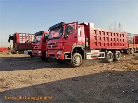 Sinotruk HOWO 336HP 371HP 10 Wheel Used Tipper 40 Tons Dump Truck Cheap