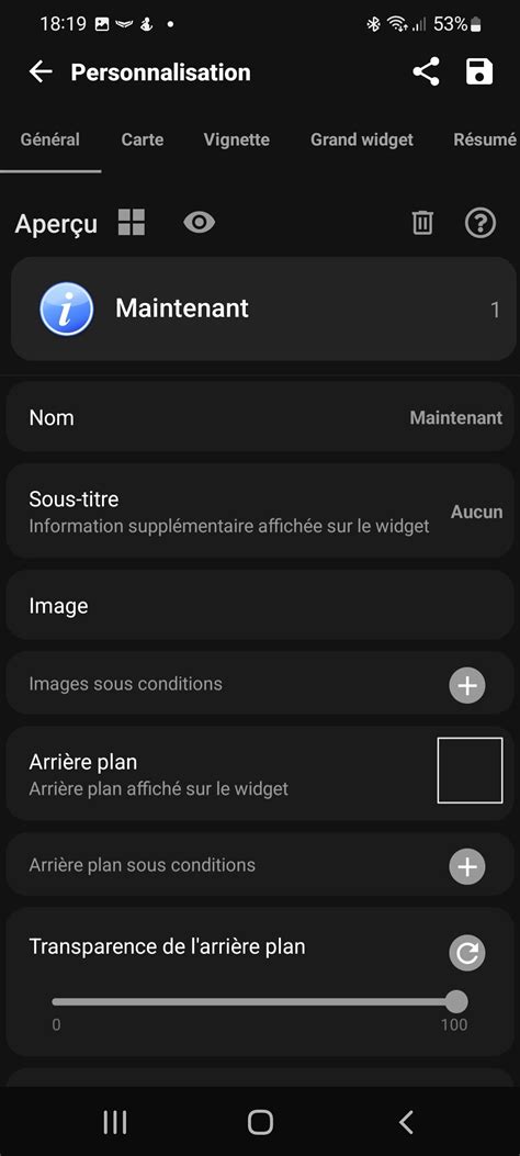 Faire Apparaitre Les Images De Fond Sur Les Widgets Communication