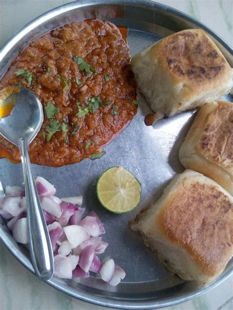 Mumbai Style Pav Bhaji Is Made At Home A Fast Food Dish From India