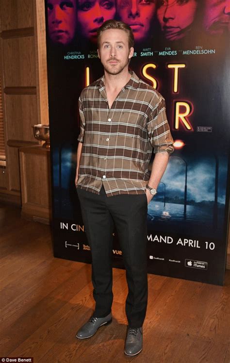 Ryan Gosling Attends Lost River Photocall Wearing The Same Brown Shirt