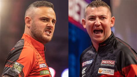 World Matchplay Joe Cullen Y Nathan Aspinall Llegan Al Enfrentamiento