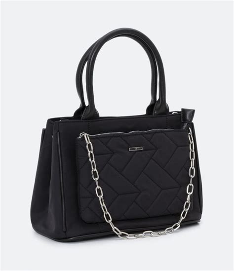 Bolsa Satchel Funcional Preto