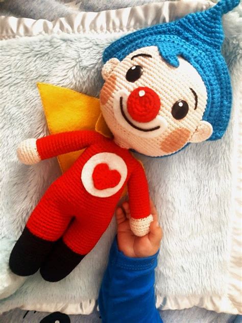 Payaso plim plim amigurumi Muñecos tejidos a crochet Amigurumi