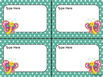 Butterfly EDITABLE Parent Letter Announcement Newsletter Stationary