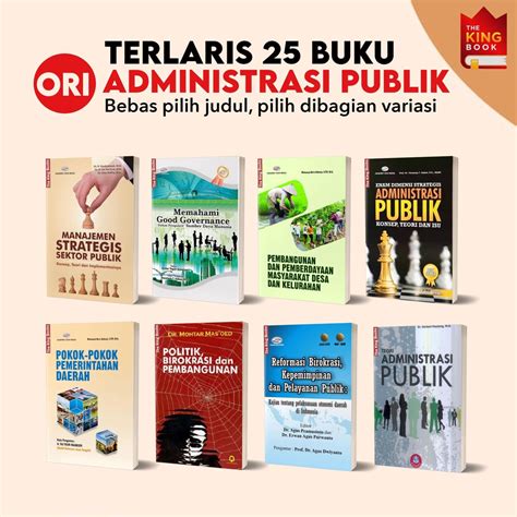 Jual Koleksi Buku Administrasi Publik Pelayanan Publik Enam Dimensi Administrasi Publik