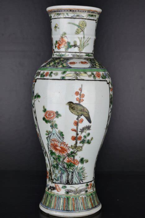 Wazon 1 Famille Verte Porcelana Chiny Late 19th Catawiki