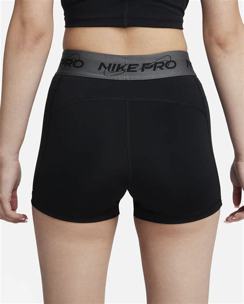 Nike Pro Women S Mid Rise Cm Approx Graphic Shorts Nike My