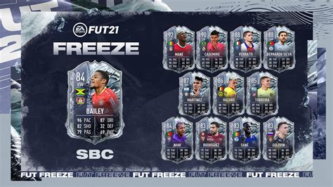 How To Complete Fut Freeze Baily Sbc In Fifa Ultimate Team Dot Esports