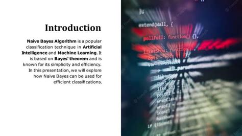 Naive Bayes Classifier Ai Ml 182118 Pptx