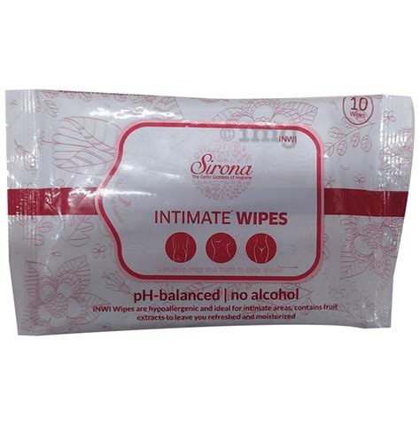 Sirona Intimate Wipes Buy Packet Of Wipes At Best Price In India