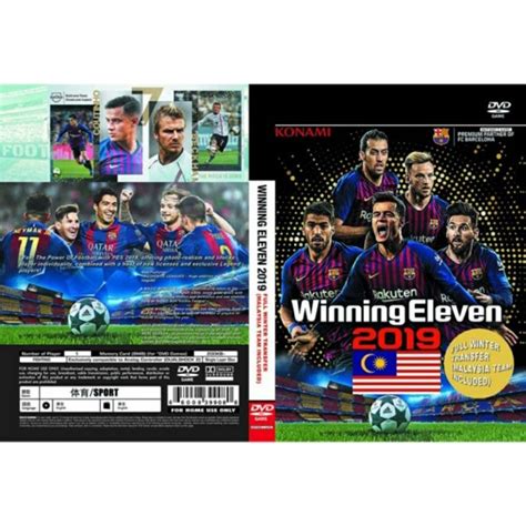 Ps Cd Dvd Games Winning Eleven Malaysia Team Shopee Malaysia