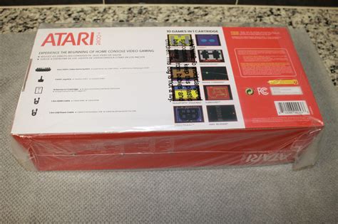 FACTORY SEALED Atari 2600 Plus Gaming Console Includes 10 In 1 Game