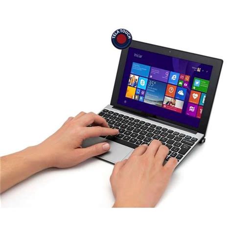 Notebook 2 Em 1 Touch Positivo Duo ZX3020 Intel Atom Quad Core