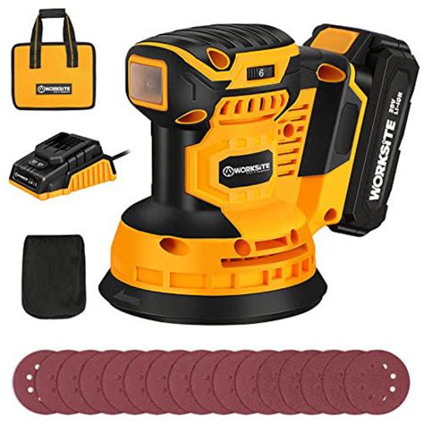 Getuscart Worksite V Max Cordless Random Orbital Sander Inch