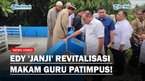 Tak Terawat Edy Rahmayadi Janji Revitalisasi Makam Pendiri Kota