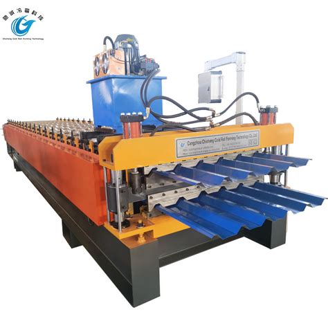 Cangzhou Metal Roofing Tile Pressing Machine Steel Double Layer Sheet