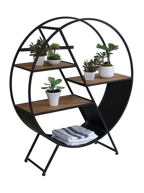 Circular Shelving Unit Modern Furniture • Brickell Collection