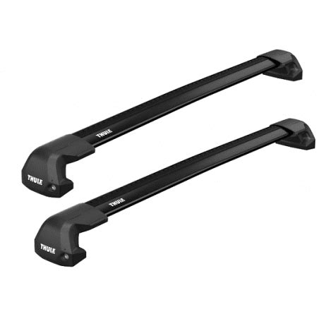 Barre De Toit Opel Astra H GTC De 2005 A 2010 Thule Wingbar Edge Black