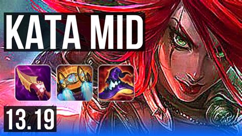 Katarina Vs Cassiopeia Mid Solo Kills M Mastery Rank Kata