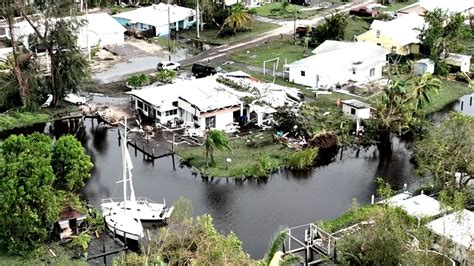 Watch Drone Video Shows Catastrophic Damage In Florida Cnn Video