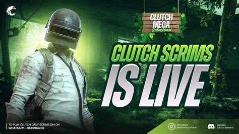 Clutch Esports Daily Scrims Are LIVE Now Scrims Esports Bgmi Live