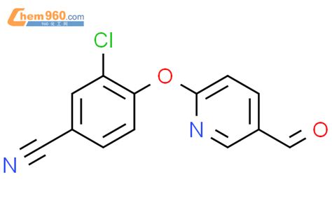 Benzonitrile Chloro Formyl Pyridinyl Oxy