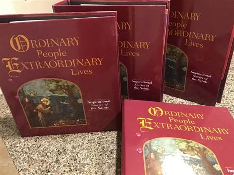 Ordinary People Extraordinary Lives Inspirational Stories Of The Saints 3 Book 2009970937