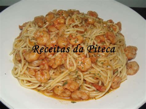 Esparguete camarão Receita Petitchef