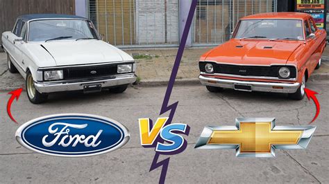 Ford Vs Chevrolet Dos Hermanos Que Los Une La Pasi N Por Los Autos