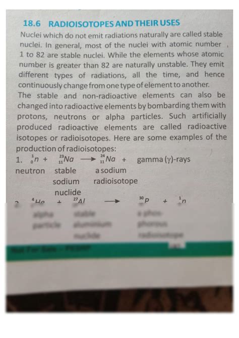 SOLUTION: Radioisotopes and their uses - Studypool