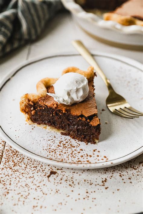 Chocolate Chess Pie