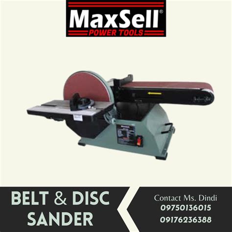 Belt Disc Sander Commercial Industrial Industrial Equipment On