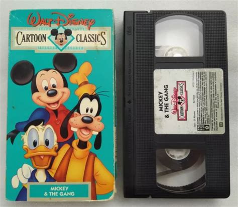 Vhs Walt Disney Cartoon Classics Vol 11 Mickey The Gang Vhs 1991