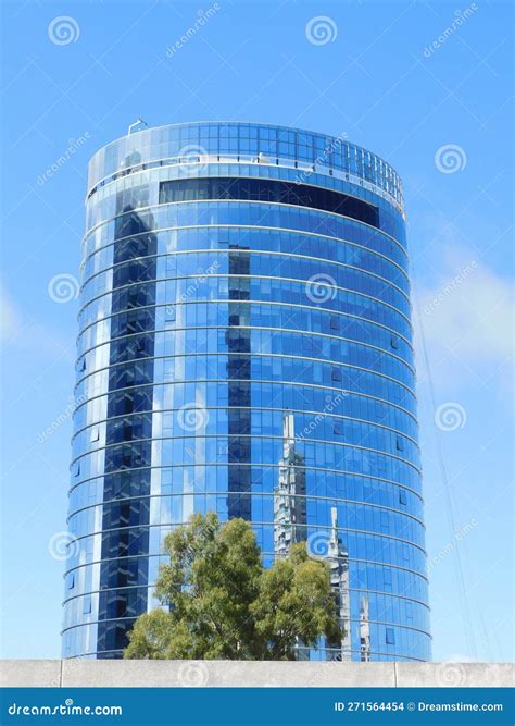 The Skyscraper of the World Trade Center in Montevideo Stock Photo