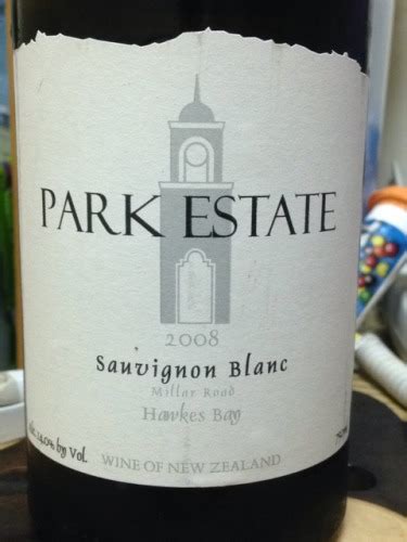 Park Estate NZ Hawkes Bay Millar Road Sauvignon Blanc Vivino US