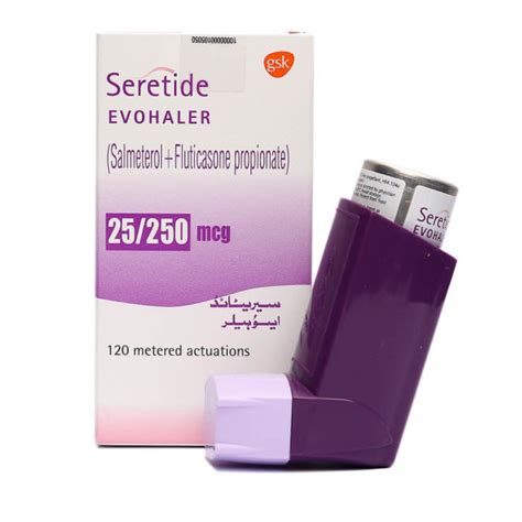 Seretide Evohaler Inhaler 25 250 1 S The Yellow Pharmacy