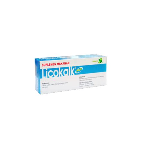 Licokalk Plus Tablet Alodokter Shop