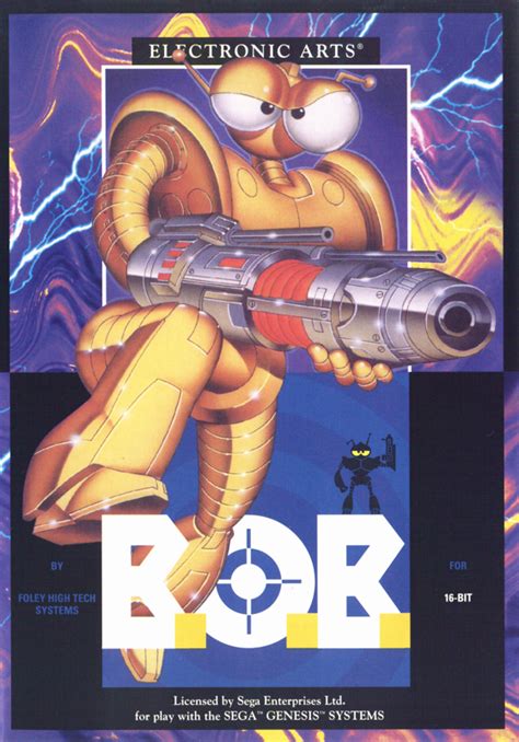 B O B 1993 Genesis Box Cover Art MobyGames