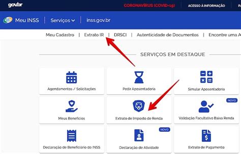 Informe De Rendimentos INSS Como Consultar Extrato Para IRPF 2021