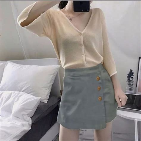 Jual Hotpants Rok Korean Mini Skirt Rok Celana Pendek Wanita Hotpants