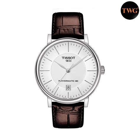 Tissot T Classic Carson Premium Powermatic 80 T1224071603100 Shopee Malaysia