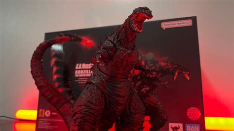 Sh Monsterarts Shin Godzilla Fourth Night Combat Ver Review YouTube