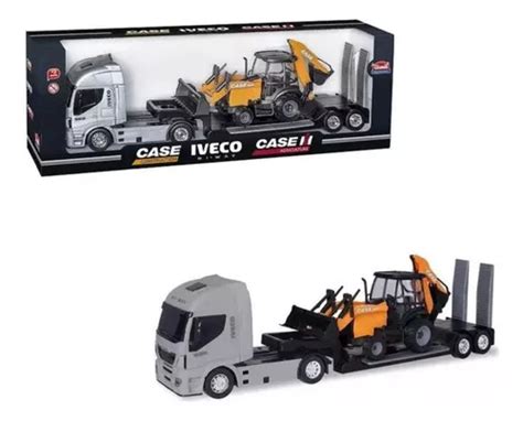 Carreta Iveco Hi Way Plataforma Retroescavadeira Case N Frete Gr Tis